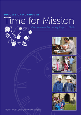 DIOCESE of MONMOUTH Time for Mission Conference Summary Report 2016