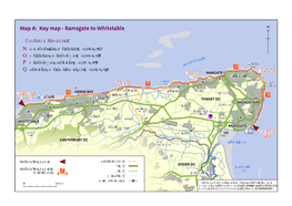 Key Map - Ramsgate to Whitstable N