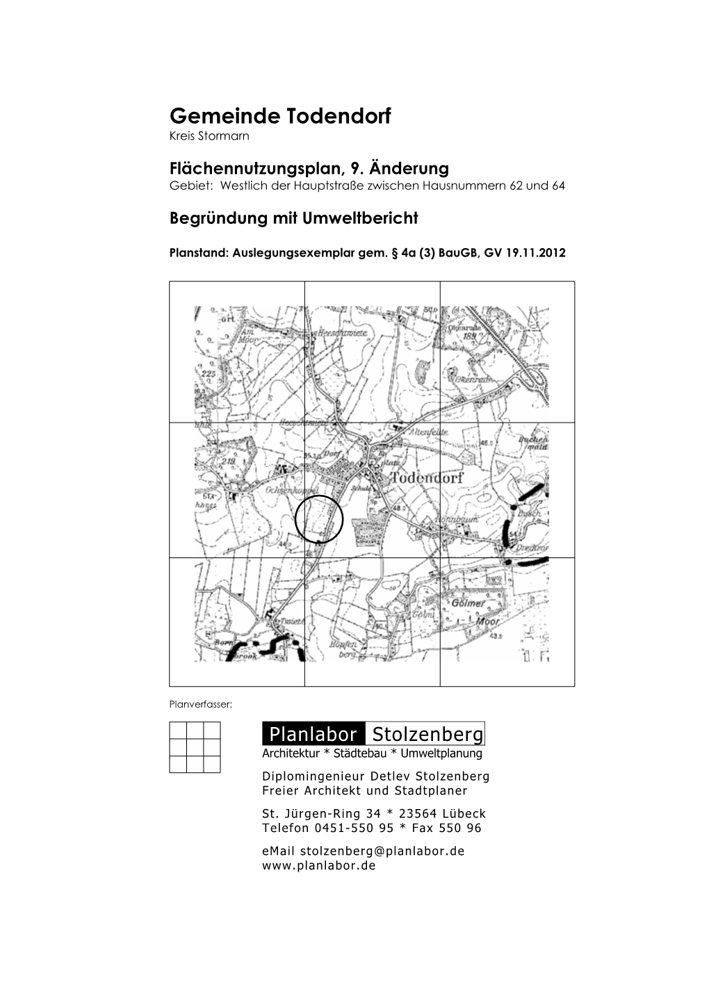 Gemeinde Todendorf Kreis Stormarn