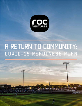 Covid-19 Readiness Plan