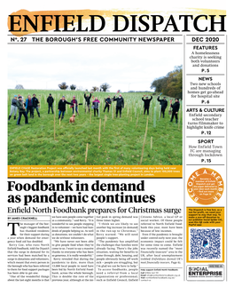 Foodbank in Demand As Pandemic Continues