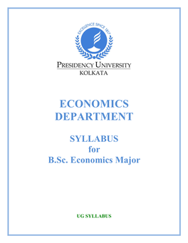 Undergraduate Syllabus