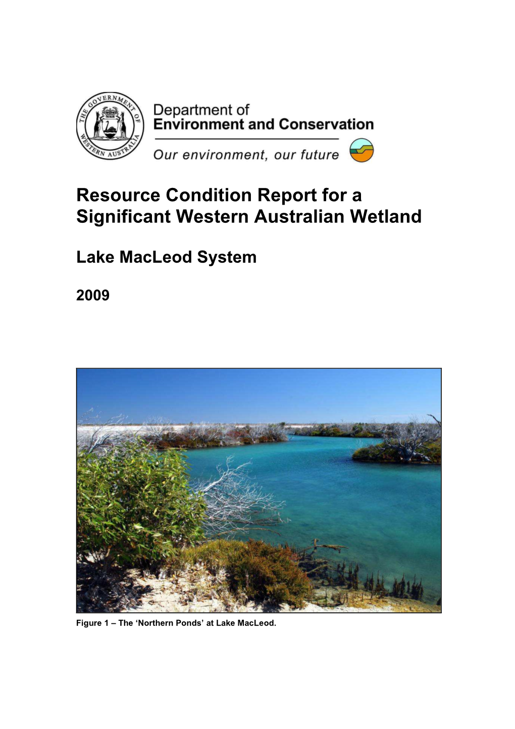 RCM029 Lake Macleod Condition Report