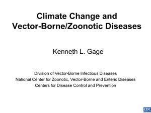 Climate Change and Vector-Borne/Zoonotic Diseases