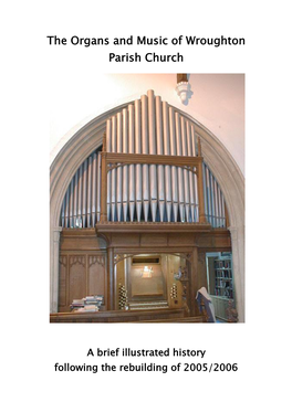 The Organs and Music of Wroughton Parish Church