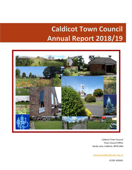 Caldicot Town Council Annual Report 2018/19