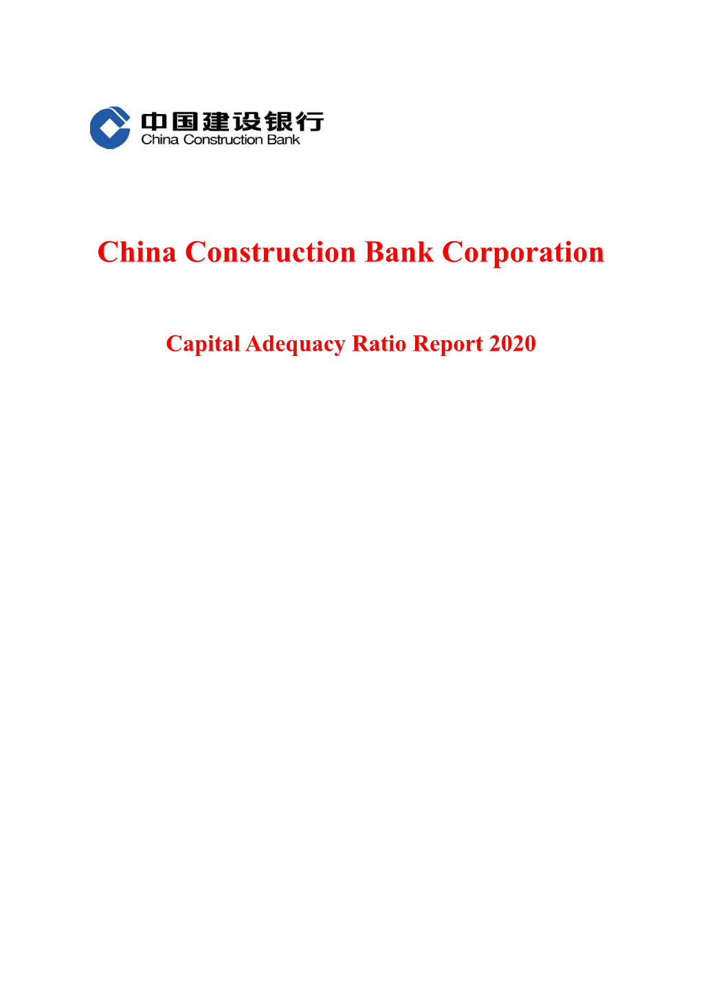 China Construction Bank Corporation