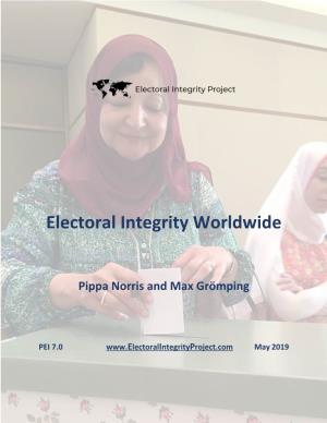 Electoral Integrity Worldwide