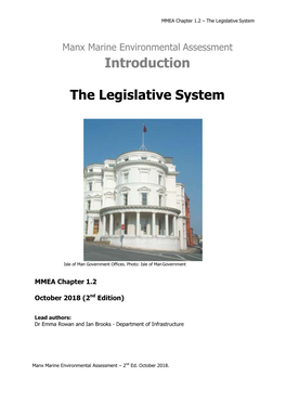 The Legislative System