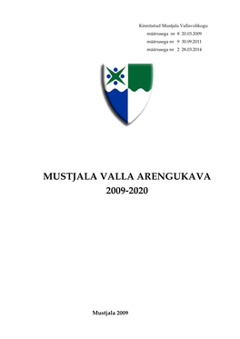 Mustjala Valla Arengukava 2009-2020