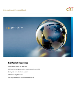 FX Market Headlines