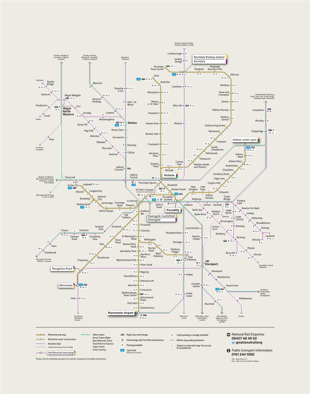 13-1630 Combined Rail Metrolink Network Map