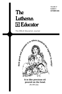 The Lutheran Educator