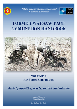 Former Warsaw Pact Ammunition Handbook, Vol 3