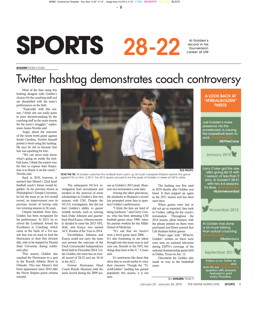 Twitter Hashtag Demonstrates Coach Controversy