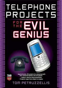Telephone Projects for the Evil Genius {Mcgraw Hill Professional}
