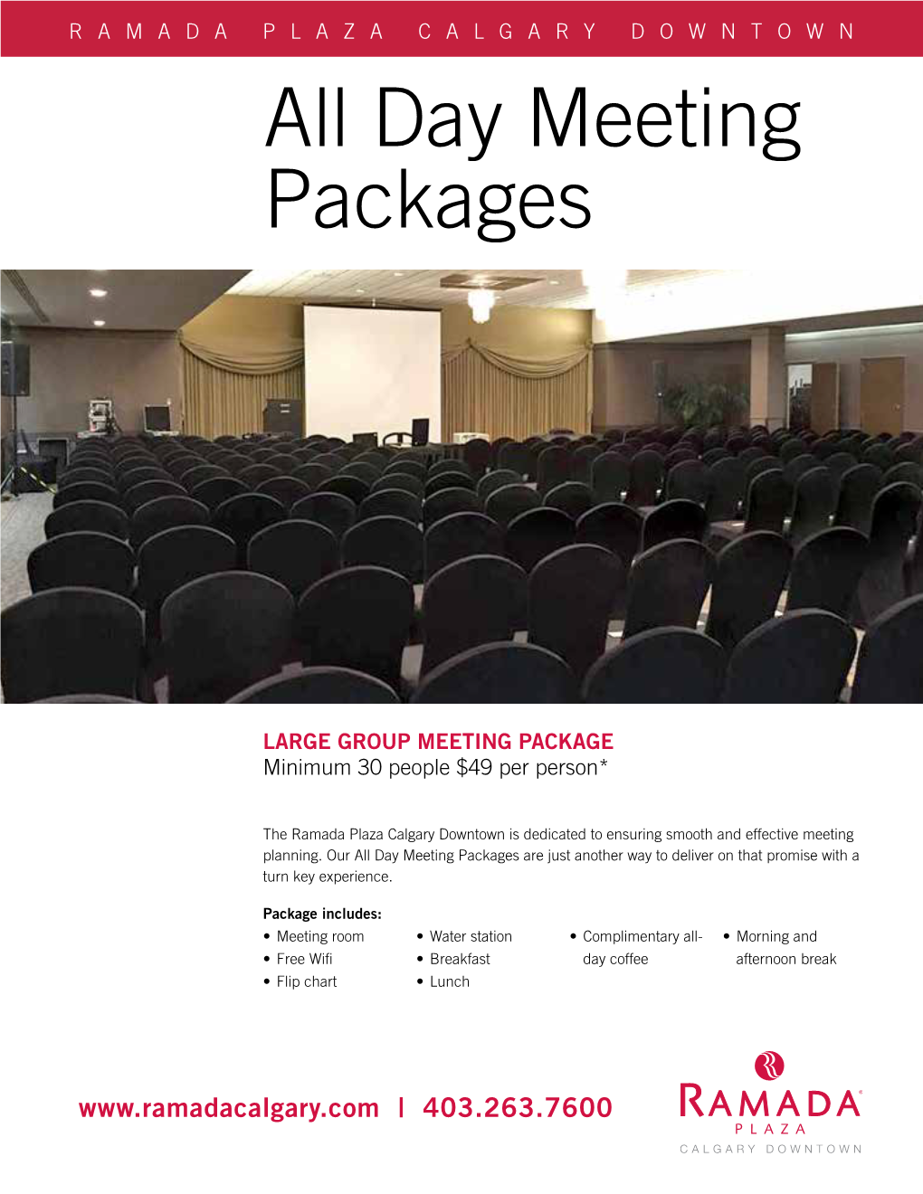 Day Meeting Packages