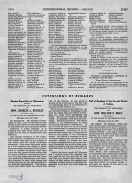 Extensions of Remarks Hon. Charles A. Buckley Hon