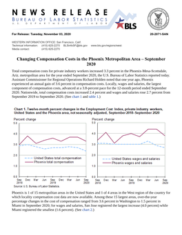 Changing Compensation Costs in the Phoenix Metropolitan Area