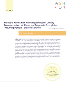 Hurricane Katrina Hair