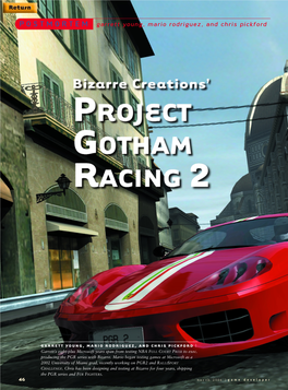 Postmortem: Bizarre Creations' Project Gotham Racing 2