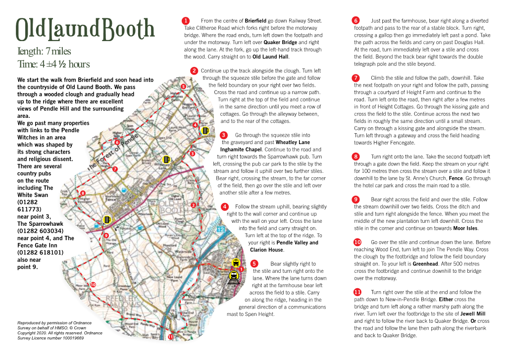 Circular Walk Old Laund Booth