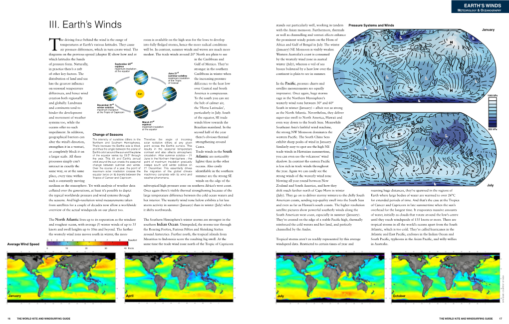 III. Earth's Winds