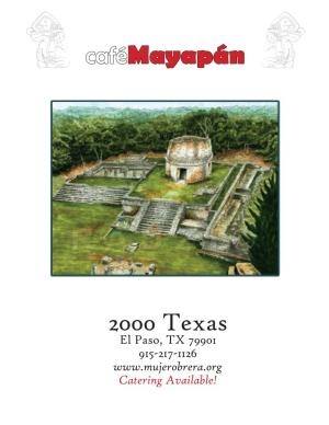 Cafémayapán 2000 Texas
