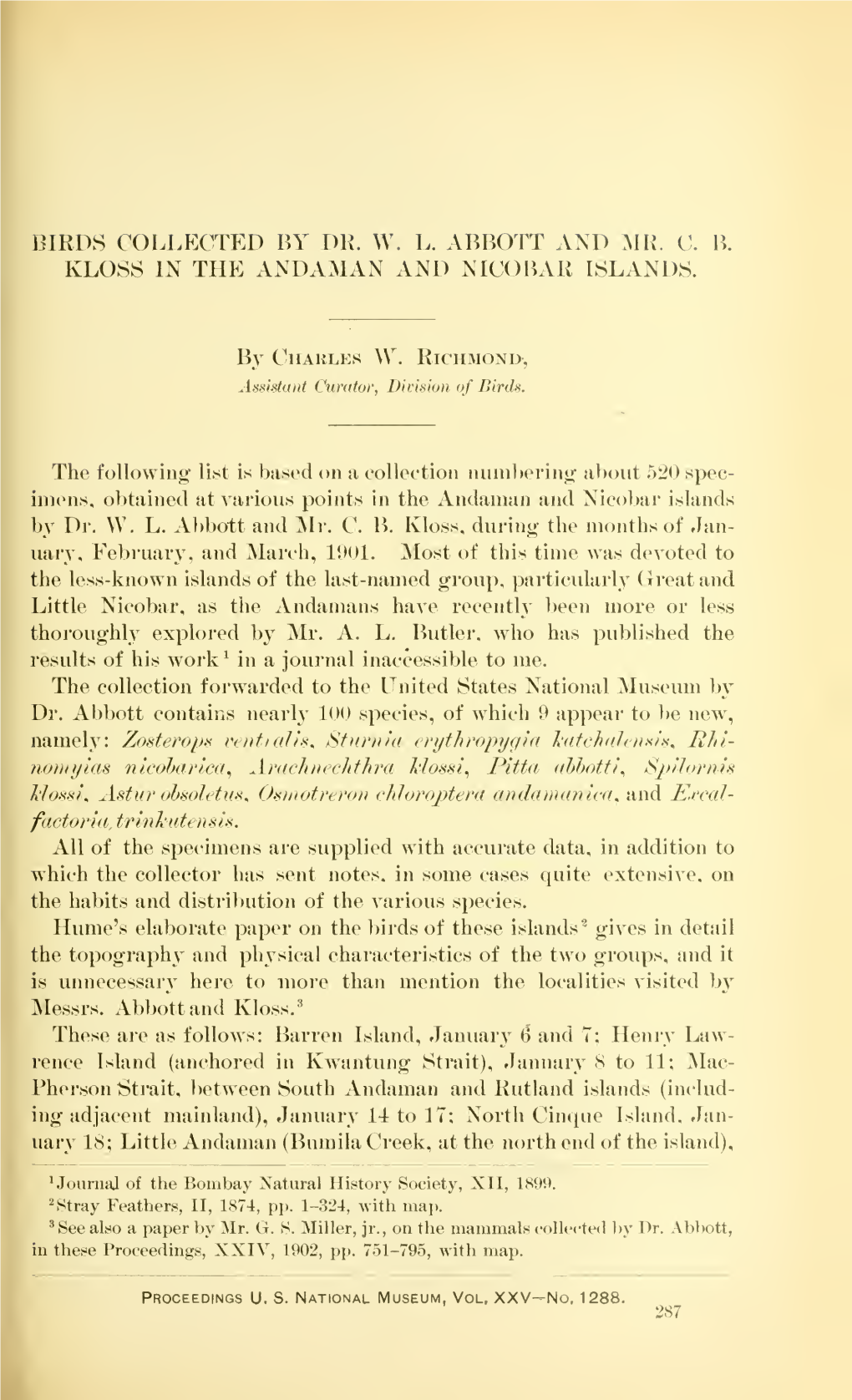 Proceedings of the United States National Museum