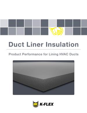 Duct Liner Insulation