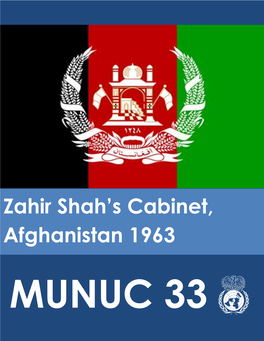 Zahir Shah's Cabinet, Afghanistan 1963