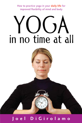 Yoga in No Time at All Sample.Pdf