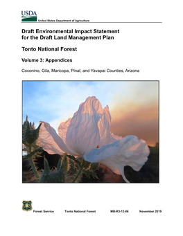 Draft Environmental Impact Statement Volume 3