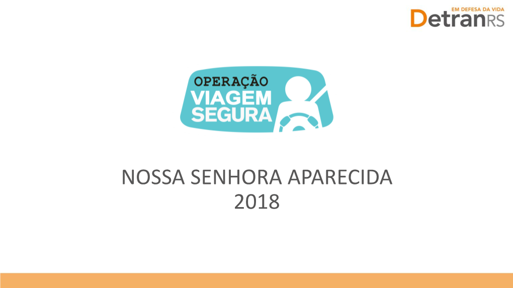 Nossa Senhora Aparecida 2018