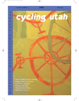 APRIL 2002 Cycling Utah