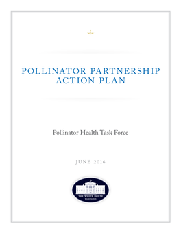 Pollinator Partnership Action Plan