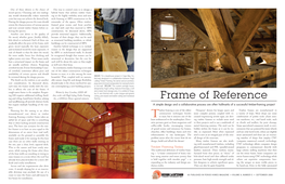 Period Homes Magazine – Frame of Reference