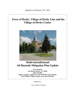 Derby, Village of Derby Line and the Village of Derby Center