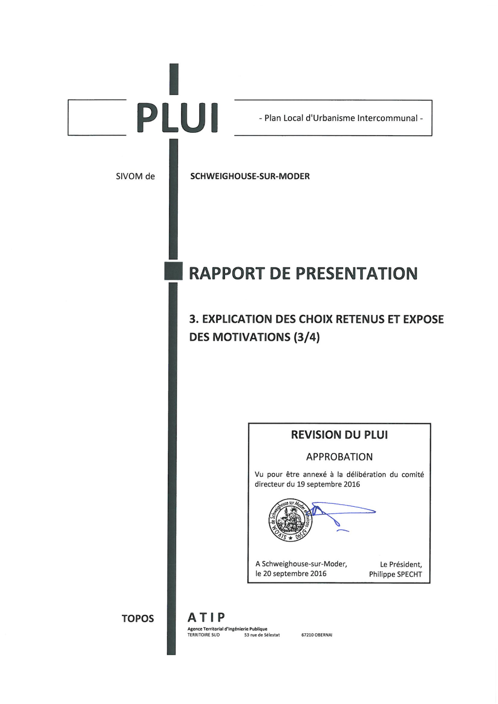 3. Explication Des Choix Retenus Et Expose Des Motivations