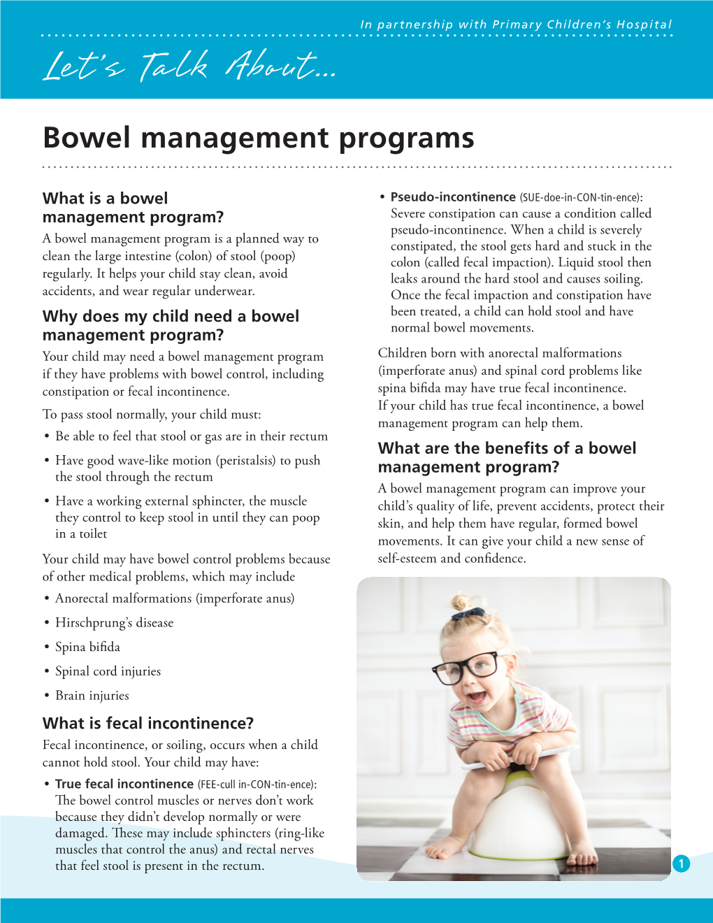 Bowel Management Programs