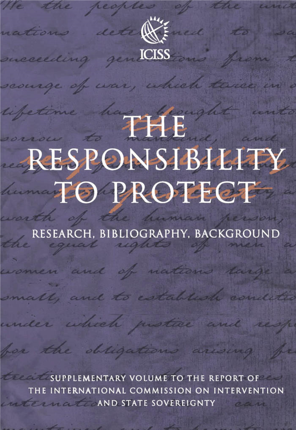 Responsibility to Protect