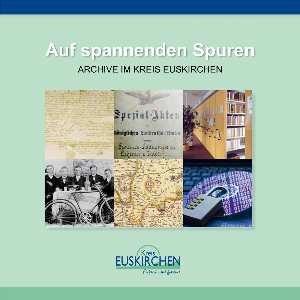 Auf Spannenden Spuren Archive Im Kreis Euskirchen