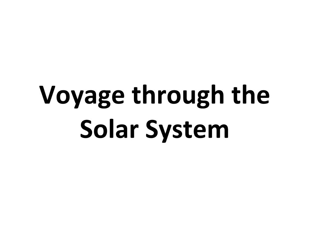 Solar System Model