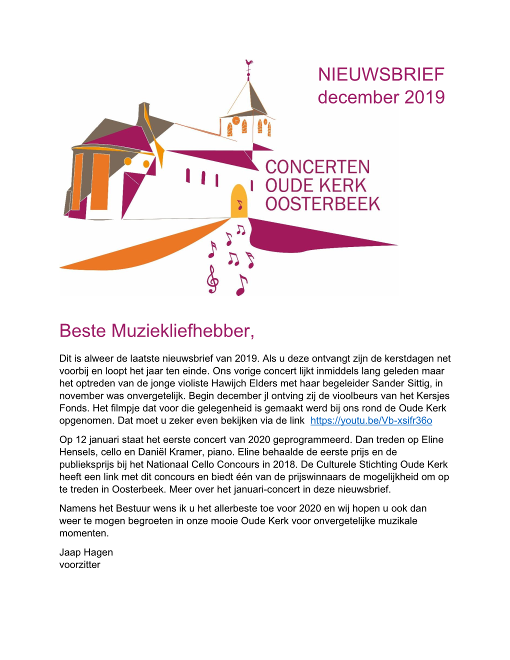 CSOK Nieuwsbrief December 2019.Pdf
