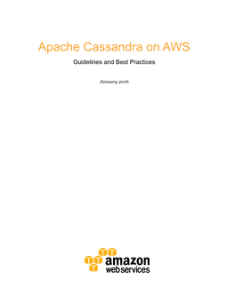 Apache Cassandra on AWS Whitepaper