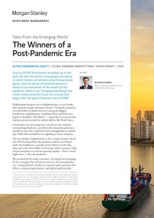 The Winners of a Post-Pandemic Era
