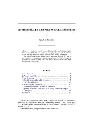 Lie Groupoids and Poisson Geometry