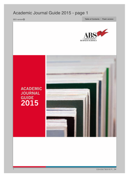 ABS Academic Journal Guide 2015 Acknowledgements - 3