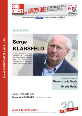 Serge Klarsfeld