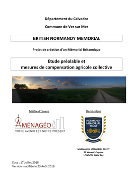 Etude Prealable Et Mesures De Compensation Collective Agricole